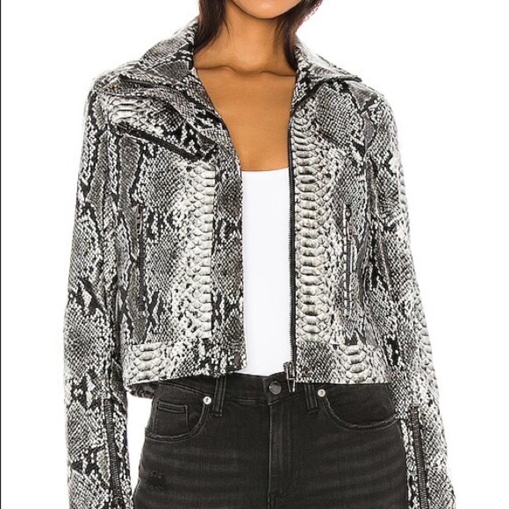 Anaconda Snake Print Jacket